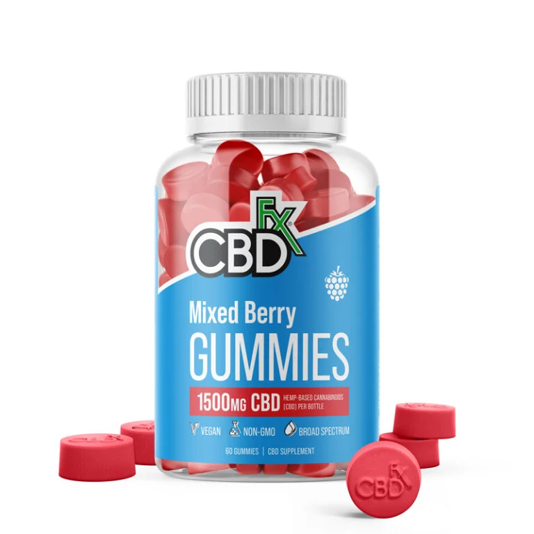 CBDfx Mixed Berry CBD Gummies